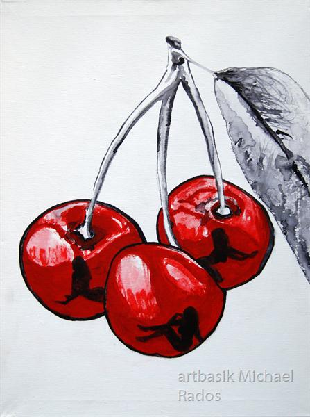 Lust---Cherries by artbasik Michael Rados