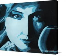 Canvas print of Mike's Girl by the artist banicoletti