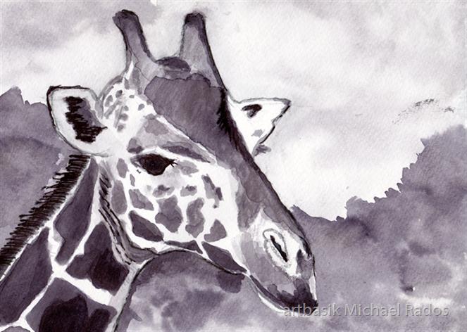 Giraffe by artbasik Michael Rados