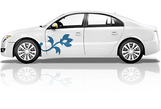Amazon Com In Memory Of Car Decal Memorial Angel Wings Handmade