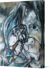 Canvas print of ¡No Mames! by the artist banicoletti