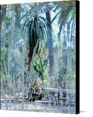 Canvas print of AMAZON ICICLES by the artist BENT AND TWISTED STUDIOS