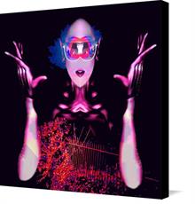 Canvas print of Alien Ghost by the artist icarusismart Matthew Lacey