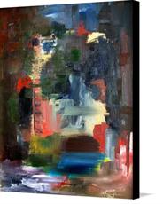 Canvas print of Blue Lagoon by the artist RBMcGrath