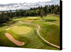 Canvas print of Lawsonia, Links Course: The Southeast Corner by the artist WiscoGolfAddict