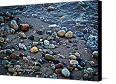 Canvas print of Rocks by the artist Baldii McGuiness Photography