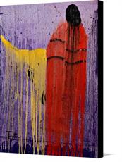 Canvas print of Sacred Knowledge by the artist trotterArt