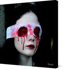 Canvas print of See No Evil 2 by the artist Raven