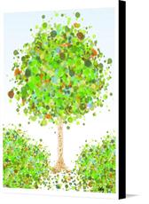 Spring Tree by elledeegee