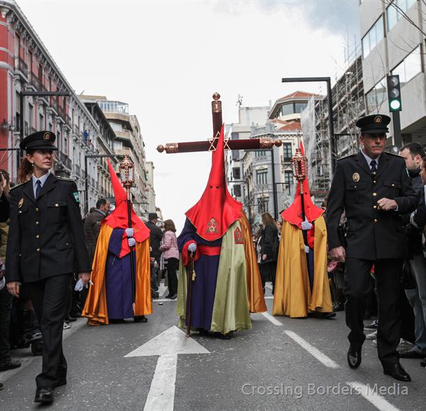 Holy-Week--Procession-in-the-streets-of-Granada--Spain by Crossing Borders Media
