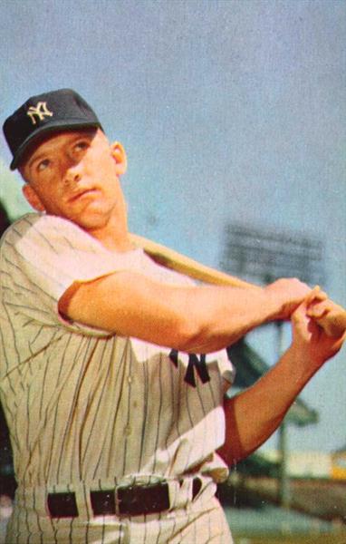 Young-Mickey-Mantle by Vintage Baseball Posters