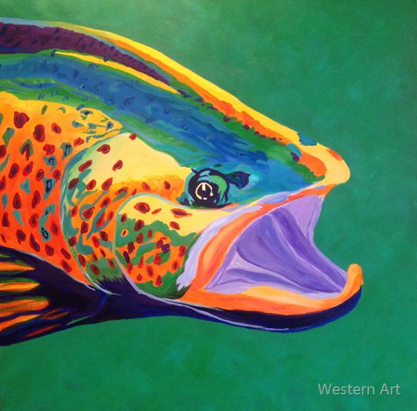 fish-profile by Western Art