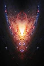 Poster print of Cosmic Chalice by the artist Fields