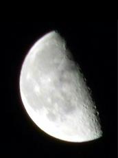 Poster print of Half Moon by the artist MessyMark