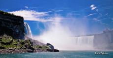 Poster print of Horseshoe Falls by the artist Baldii McGuiness Photography