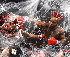 Poster print of Mike Tyson Poster Exclusive Edition Mike Tyson Canvas by the artist Royal Printing