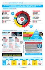 Poster print of Plan 1: Leangains + Stronglifts 5x5 + Paleo by the artist FitnessInfographics