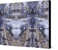 Canvas print of Alien Selfies by the artist Fields