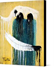 Canvas print of Crying for a Vision by the artist trotterArt