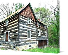 Canvas print of Once Sweet Home  by the artist MessyMark