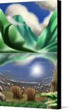 Canvas print of Priceless View by the artist Dannyboy