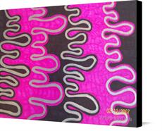 Canvas print of Splat by the artist ArtworkByDrea