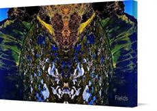 Canvas print of The Navel at the End of the World by the artist Fields