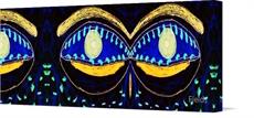 Canvas print of eYeYe by the artist Fields