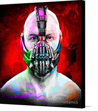 Canvas print of the Dark knight Rises: Bane by the artist JThomasKarnick