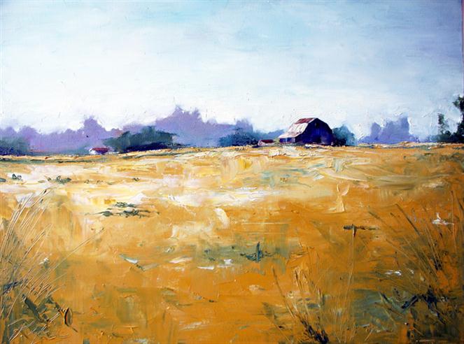 Landscape-with-Barn by RBMcGrath