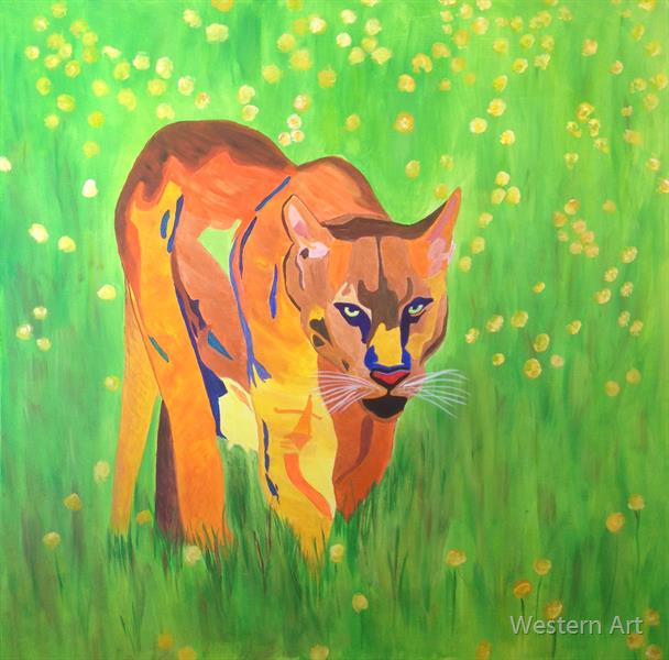 Mountain-Lion by Western Art