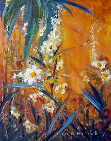 Orchid-Abstract by Carol M Hart Gallery