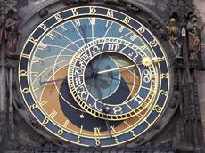 Poster print of Astronomical Clock/Prague, Czech Republic by the artist Ryan Brechmacher