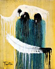 Poster print of Crying for a Vision by the artist trotterArt