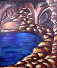 Poster print of Peaceful Serenity by the artist rebeccaparks
